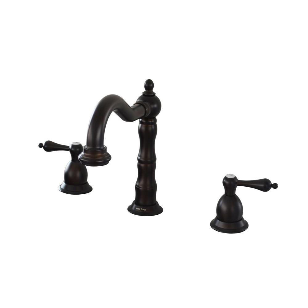 Belle Foret OB-WHL1211C 2-Handle Roman Tub Faucet Oil Rubbed Bronze BFN40501ORB