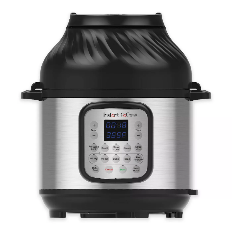 Instant Pot 8-Qt 11-in-1 Air Fryer Duo Crisp Electric Pressure Cooker 140002101