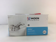 Load image into Gallery viewer, MOEN 84603SRN Adler 4&quot; Centerset Low-Arc Bathroom Faucet, Brushed Nickel
