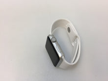 Load image into Gallery viewer, Apple Watch Series 1 42mm Aluminum Case White Sport Band MNNL2LL/A
