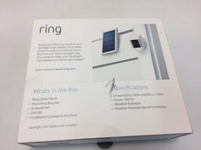 Load image into Gallery viewer, Ring Spotlight Solar Panel For Ring Spolight Cam - White
