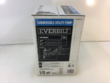 Load image into Gallery viewer, Everbilt UT00801 1/6 HP Submersible Utility Pump
