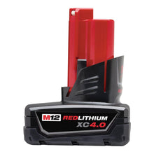 Load image into Gallery viewer, Milwaukee 48-11-2440 M12 12V Lithium-Ion XC 4 Ah Extended Capacity Battery
