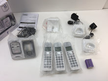 Load image into Gallery viewer, Panasonic KX-TG833SK1 3 Handsets Link2Cell Voice Assist and Answering Machine
