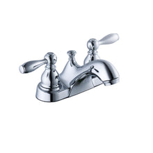 Load image into Gallery viewer, Glacier Bay 65470W-6101 Mandouri 4&quot; Centerset Low-Arc Bathroom Faucet Chrome
