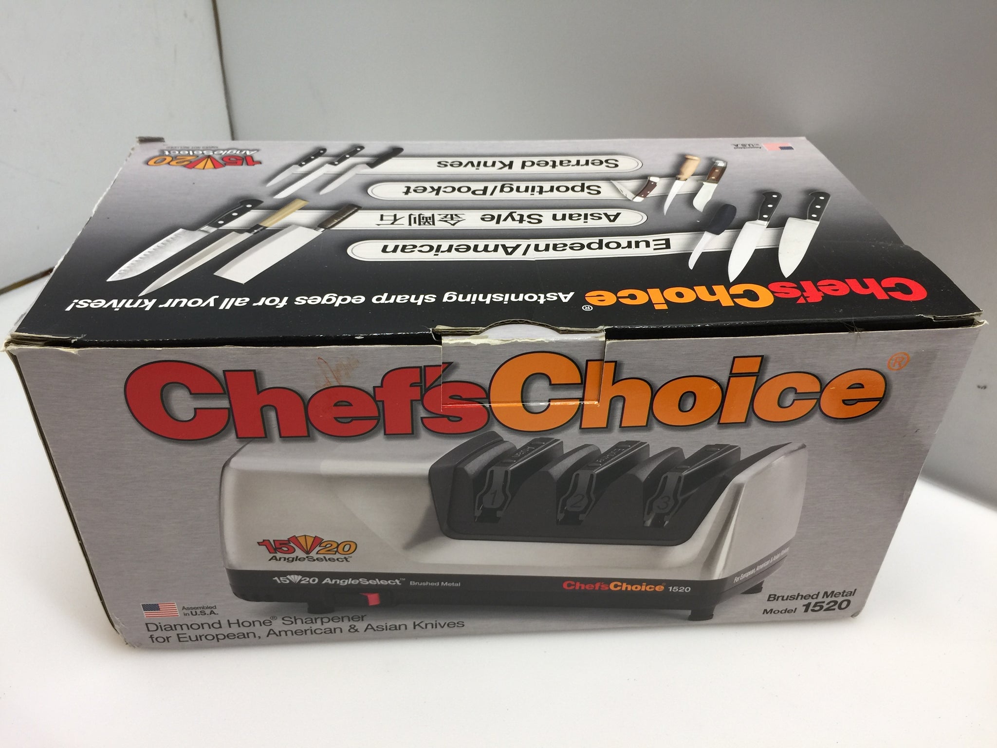 Chef's Choice AngleSelect Sharpener, Model 1520 