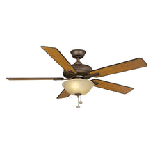 Load image into Gallery viewer, Hampton Bay Larson 52 in. Indoor Oil-Rubbed Bronze Ceiling Fan AL420-ORB

