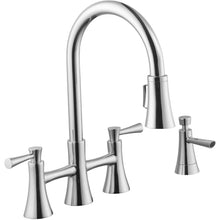 Load image into Gallery viewer, Schon 67065-0101 925 Series 2-Handle Pull-Down Sprayer Kitchen Faucet, Chrome
