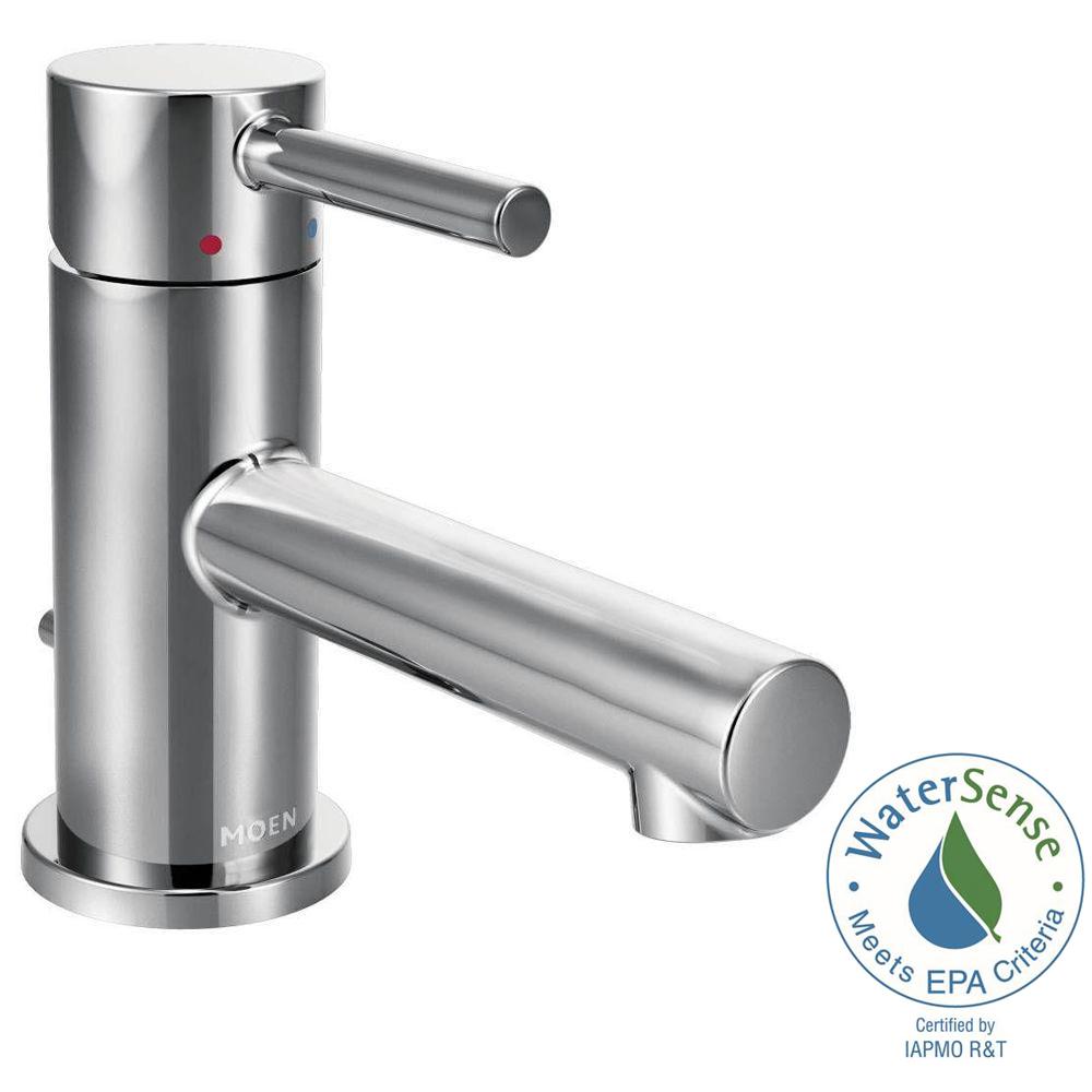 MOEN 6191 Align Single Hole 1-Handle Bathroom Faucet Chrome