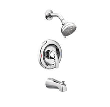 Load image into Gallery viewer, Moen 82603 Adler 1 Handle 4-Spray Tub &amp; Shower Faucet w/ Valve in Chrome
