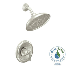 Load image into Gallery viewer, MOEN 82968EPSRN Ashville Eco-Performance Shower Faucet w/ Valve Brushed Nickel
