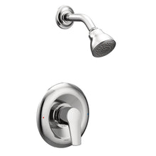 Load image into Gallery viewer, MOEN T2802 Method 1-Handle 1-Spray PosiTemp Shower Faucet Trim Kit Only Chrome

