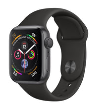 Load image into Gallery viewer, Apple Watch Series 4 40mm GPS Space Gray Aluminum Case Black Band MU662LL/A
