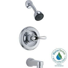 Load image into Gallery viewer, Delta T13420-PD Classic 1-Handle Tub and Shower Faucet Trim Kit in Chrome
