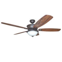 Load image into Gallery viewer, Harbor Breeze E-CAF56OSB5CRC Bayou Creek 56&quot; Bronze Indoor Ceiling Fan 649729
