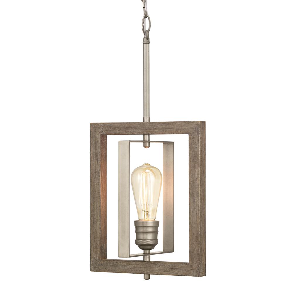 HDC 7927HDCANDI Palermo Grove 1-Light Antique Nickel Mini-Pendant 1003158538