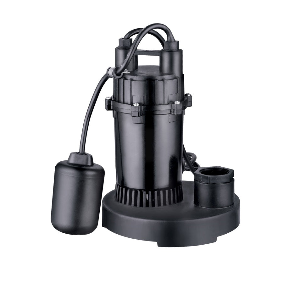 Utilitech PPSP33 0.33 HP Thermoplastic Submersible Utility Pump 79356