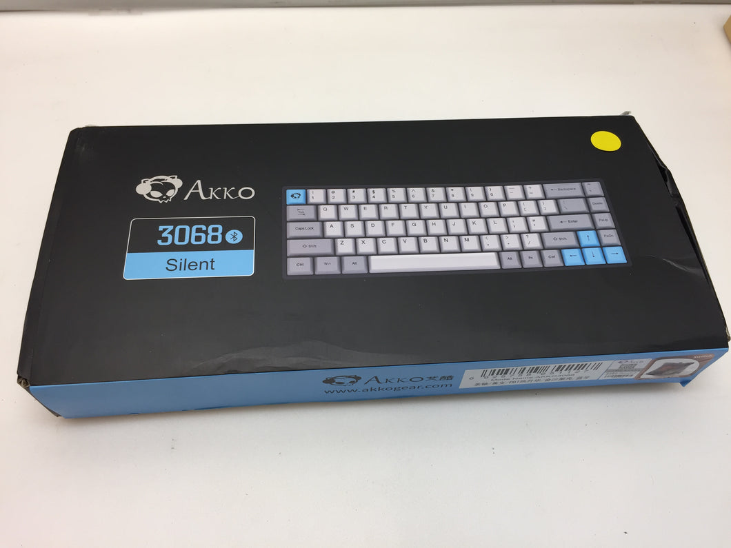 Akko 3068 Silent Bluetooth Wired Dual Mode Mechanical Keyboard Cherry Brown