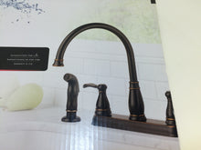 Load image into Gallery viewer, Delta 21984LF-OB Porter 2-Handle Standard Kitchen Faucet Oil Rubbed Bronze
