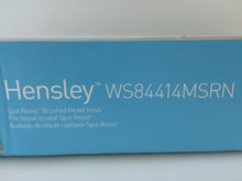 Load image into Gallery viewer, Moen Hensley WS84414MSRN 1-Handle Bathroom Faucet Spot Resist Brushed Nickel
