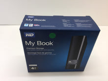 Load image into Gallery viewer, WD 4TB My Book WDBFJK0040HBK-NESN Desktop External Hard Drive USB 3.0
