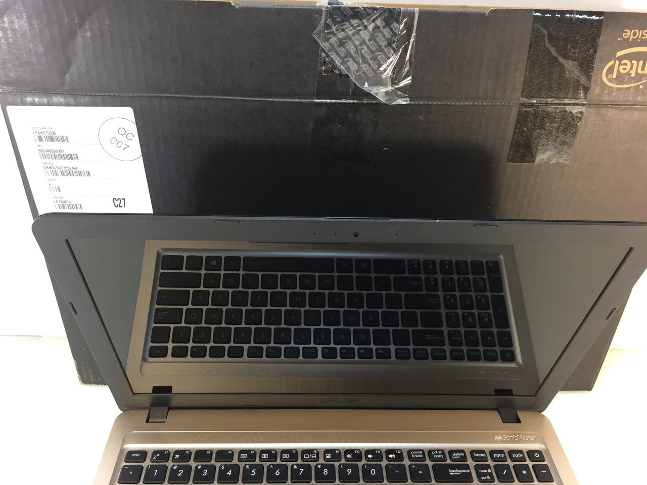 Laptop Asus R540S Intel N3050 1.6GHz 4GB 500GB 15.6