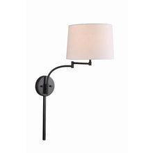 Load image into Gallery viewer, Kenroy Home Seven 1-Light Oil Rubbed Bronze Wall Swing Arm Lamp 33039ORB
