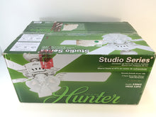 Load image into Gallery viewer, Hunter 53062 Studio Series 52&quot; Indoor White Ceiling Fan with Light
