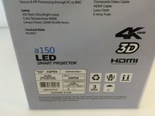 Load image into Gallery viewer, Aspen Projection A150 LED Smart Projector 4K UHD 3D HDMI I
