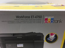 Load image into Gallery viewer, Epson WorkForce ET-4750 EcoTank All-In-One Printer

