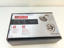 Load image into Gallery viewer, Delta 142984-BN-A Porter Single-Handle 3-Spray Shower Faucet Brushed Nickel
