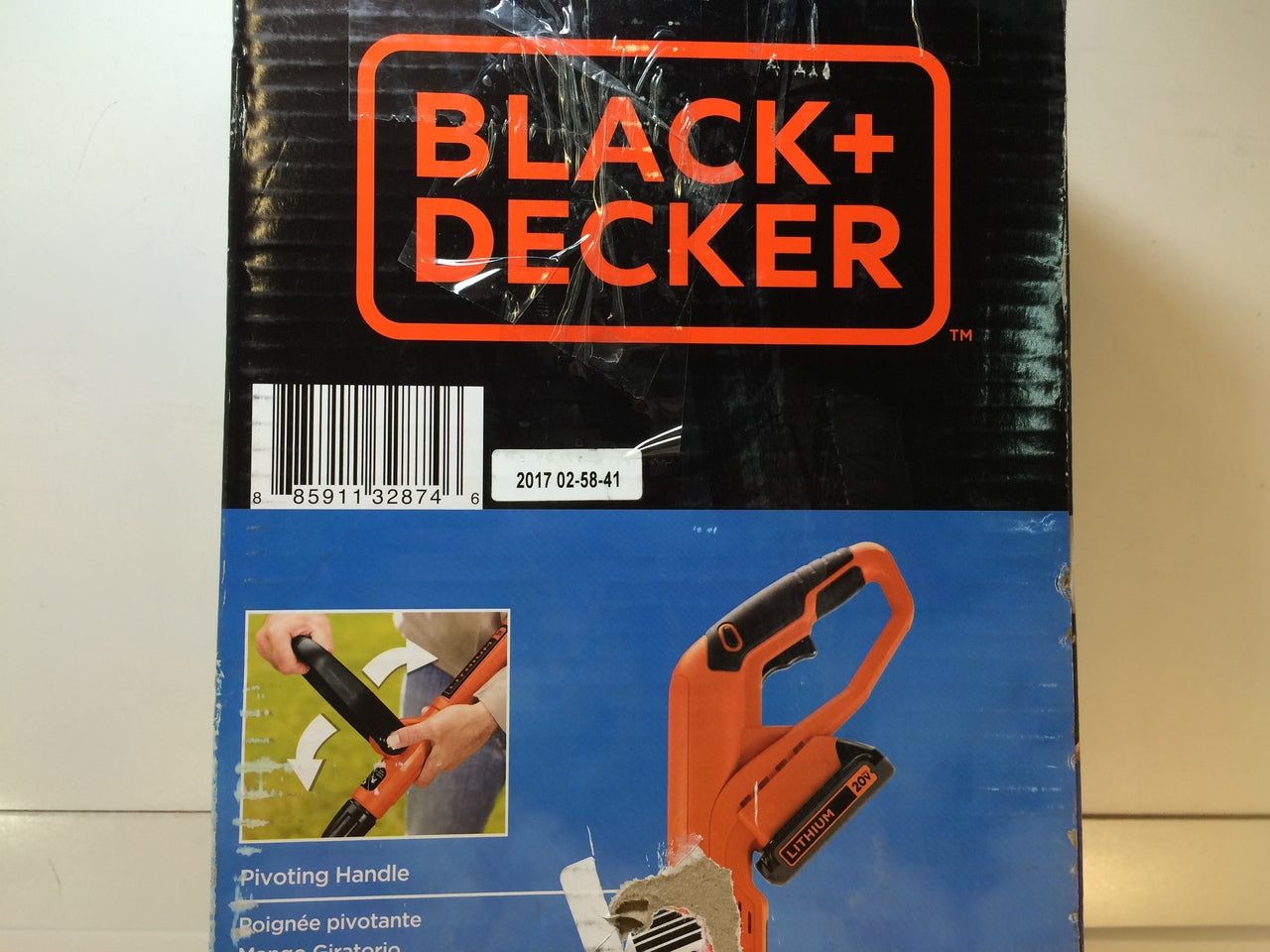 BLACK+DECKER LST300 12 in. 20V Max Li-Ion Electric Cordless Trimmer & – NT  Electronics LLC
