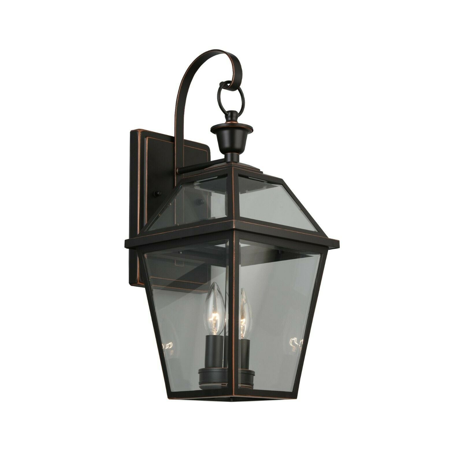 Home Decorators French Quarter Gas Style 2-Light Wall Lantern Sconce  1003542273, image size:1599x1600