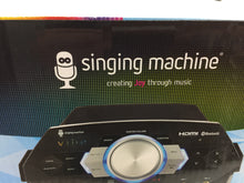 Load image into Gallery viewer, Singing Machine SDL366 Vibe Hi-Def Karaoke System, Black
