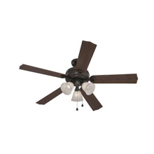 Load image into Gallery viewer, Harbor Breeze Barnstaple Bay 52&quot; Bronze Downrod Mount Ceiling Fan 593742
