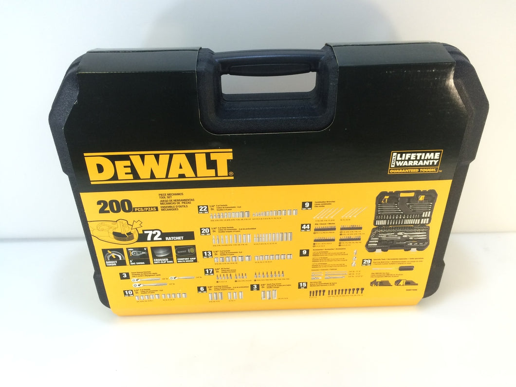 Dewalt DWMT75000 200-Piece Mechanics Tools Set