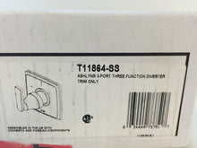 Load image into Gallery viewer, Delta T11864-SS Ashlyn 1-Handle 3-Setting Diverter Valve Trim Kit, Stainless
