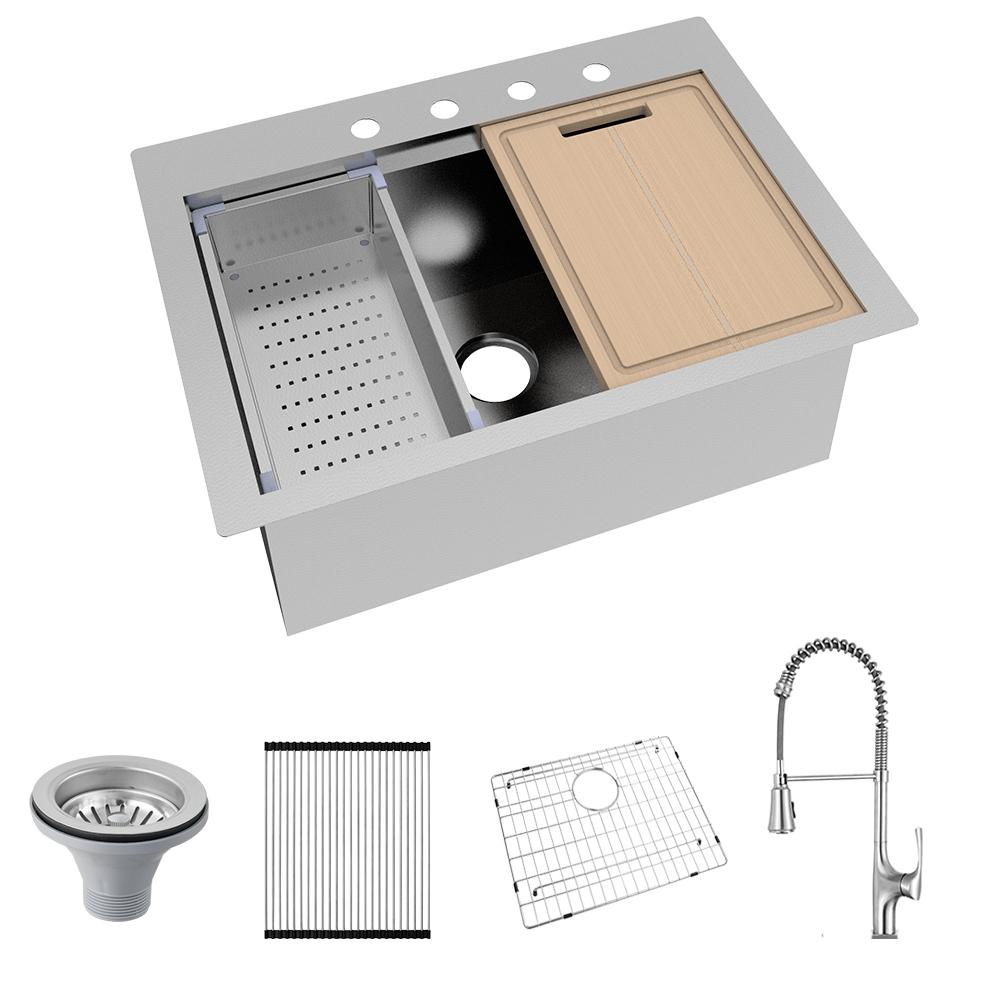 Glacier Bay 4308F-2 All-in-One Drop-In Stainless Steel 30