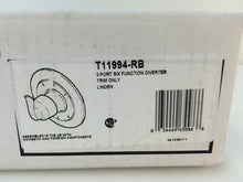 Load image into Gallery viewer, Delta T11994-RB Linden 6-Function Shower Diverter Valve Trim Kit, Bronze
