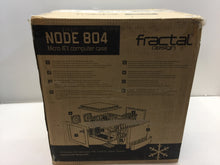 Load image into Gallery viewer, Fractal Design Node 804 Black Window Aluminum/Steel Micro ATX Computer Case
