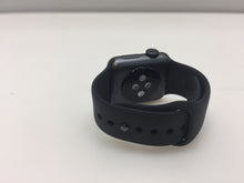 Load image into Gallery viewer, Apple Watch Series3 38mm MTF02LL/A Space Gray Aluminum Case Black Sport Band
