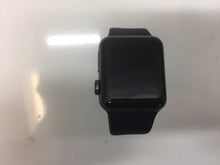 Load image into Gallery viewer, Apple Watch Series3 38mm MTF02LL/A Space Gray Aluminum Case Black Sport Band
