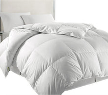 Load image into Gallery viewer, Kathy Ireland Goose Feather Down Comforter - White - Size King
