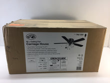 Load image into Gallery viewer, Hampton Bay 46010 Carriage House 52&quot; LED Brushed Nickel Ceiling Fan 762333
