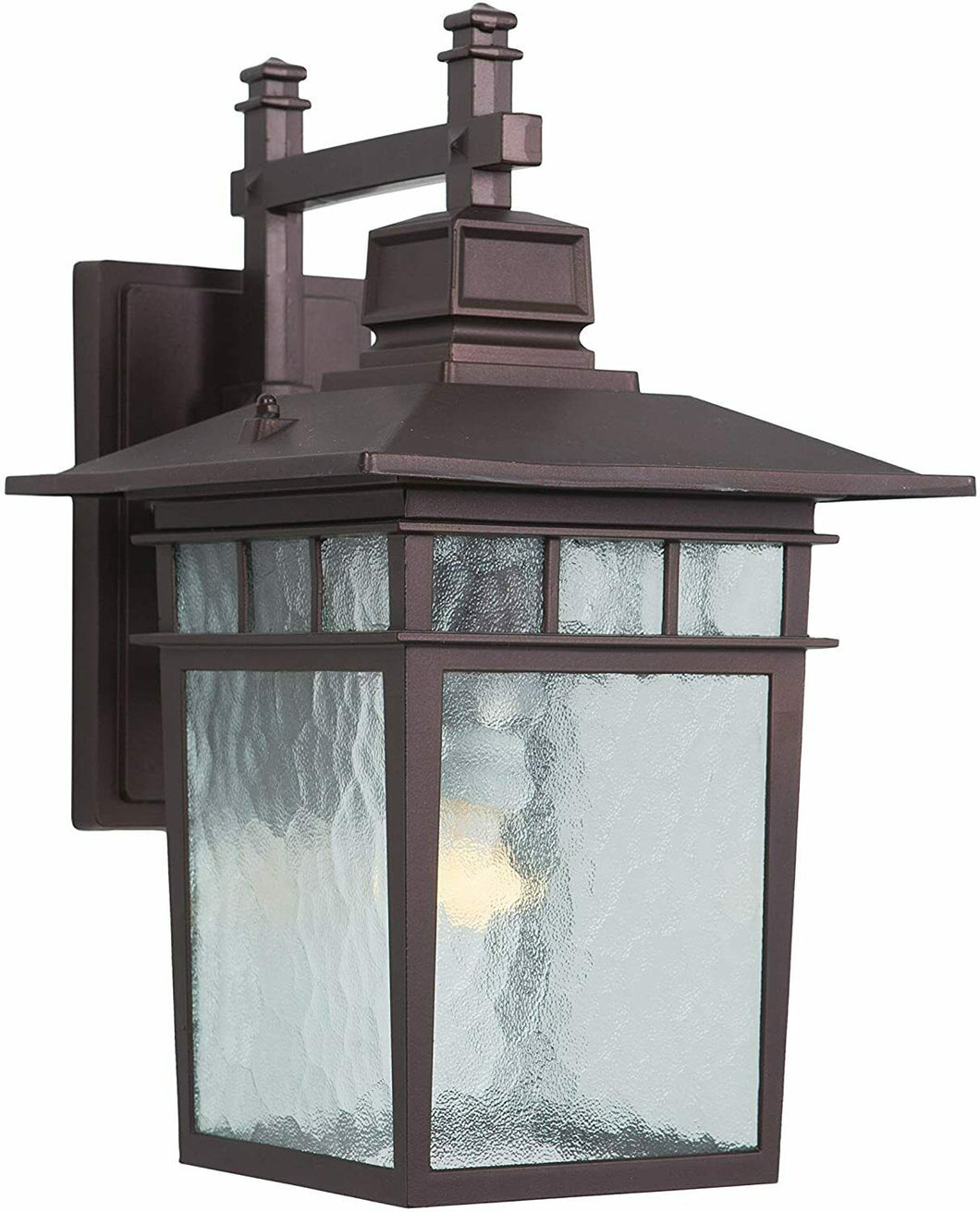 Yosemite Home Decor Dante 1-Light Oil Rubbed Bronze Lantern Sconce 2072SDIORB