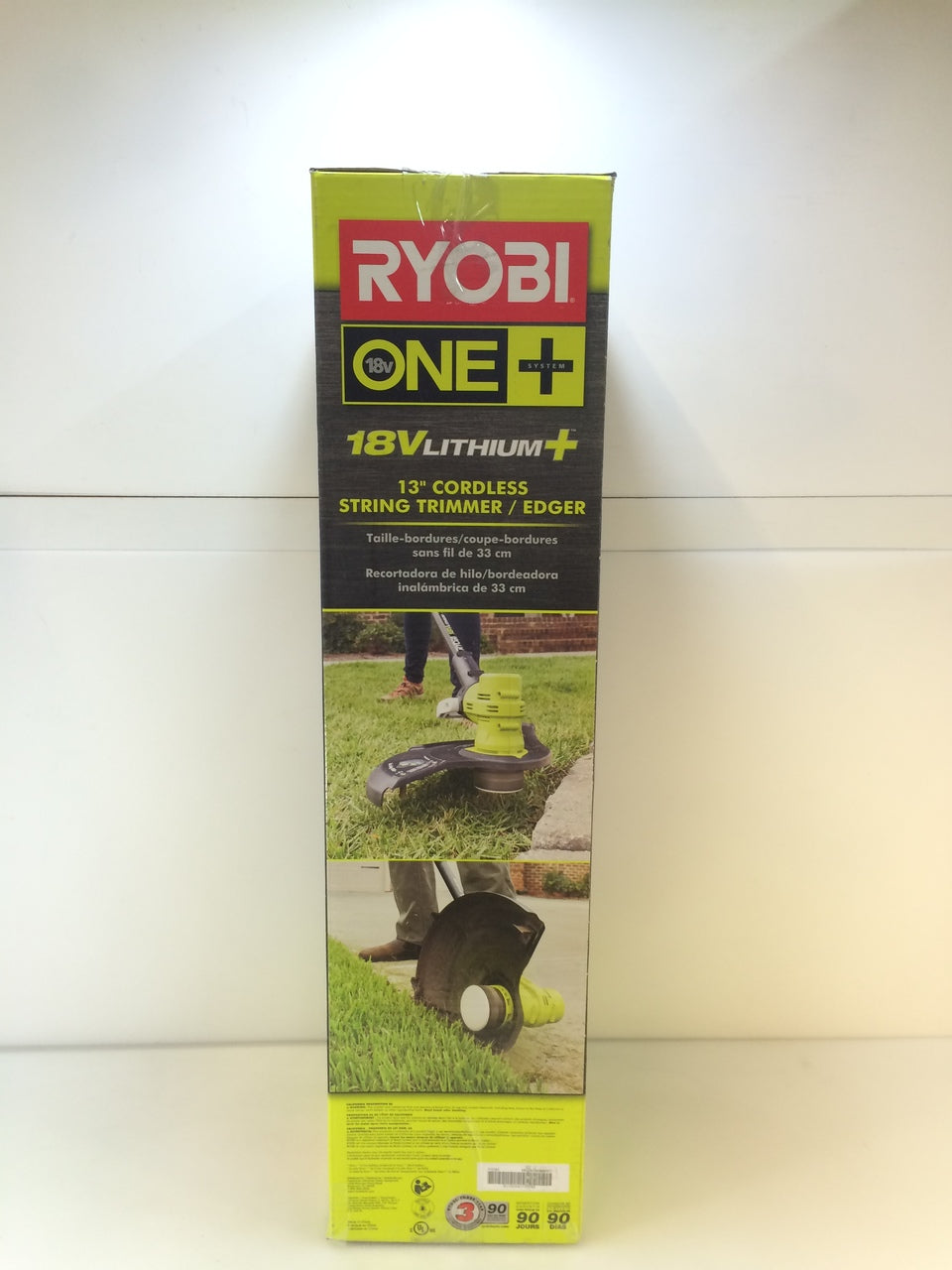 Ryobi P2080 18-Volt Lithium-Ion Cordless String Trimmer/Edger – NT