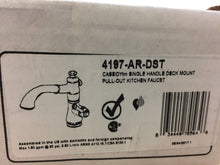 Load image into Gallery viewer, Delta 4197-AR-DST Cassidy 1-Handle Pull-Out Kitchen Faucet, Arctic Stainless
