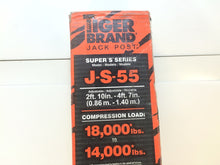 Load image into Gallery viewer, Tiger Brand J-S-55 Super S Series 2ft 10in to 4ft 7in Jack Post

