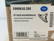 Load image into Gallery viewer, American Standard 1660.610.295 1-Spray 10 &quot; Raincan Showerhead, Brushed Nickel
