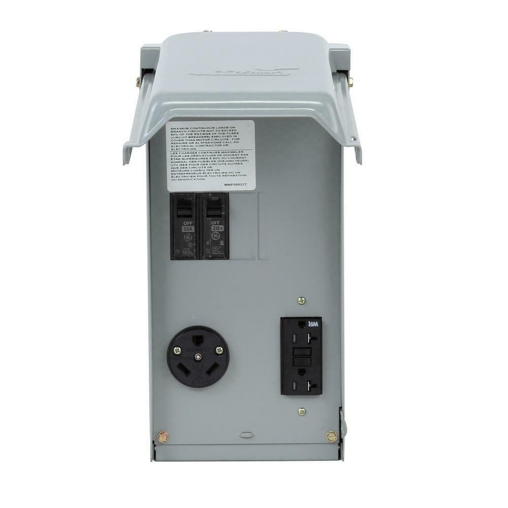 Midwest Electric Products 70 Amp Power Outlet Box U041CP